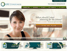 Tablet Screenshot of ltcconsumer.com